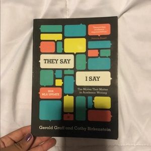 They say I say 20016 MLA book (used)